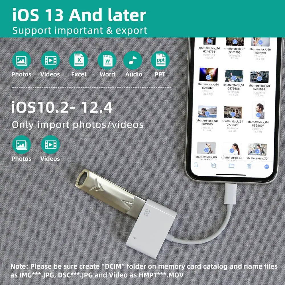 USB Camera Adapter with Charging Port Female OTG Cable Supports Flash Drive Mouse MIDI Keyboard Electric Audio Interface |