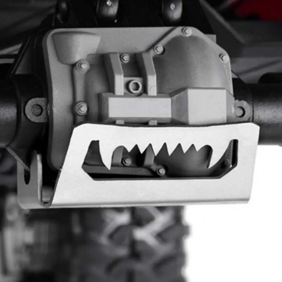 RC части 4 шт. защита шасси из нержавеющей стали Передняя защитная пластина для