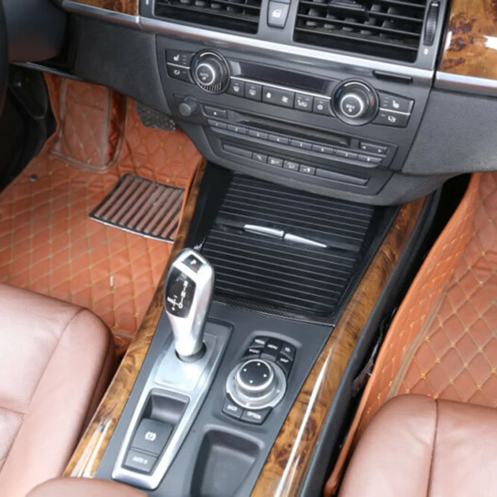 Автомобильный внутренний держатель для воды рамка чашки накладка декор BMW X5 E70 2008