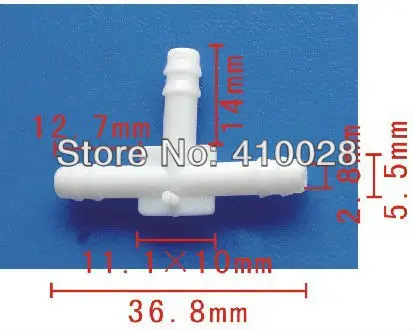 

Tee connector and clip