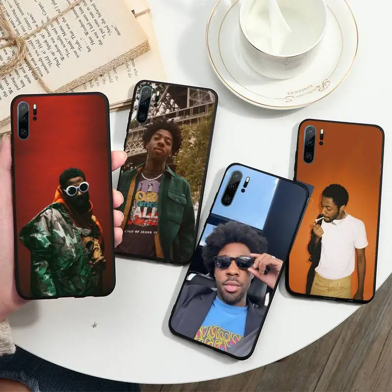 

Brent Faiyaz singer Crew Phone Case For Huawei honor Mate P 10 20 30 40 i 9 8 pro x Lite smart 2019 nova 5t