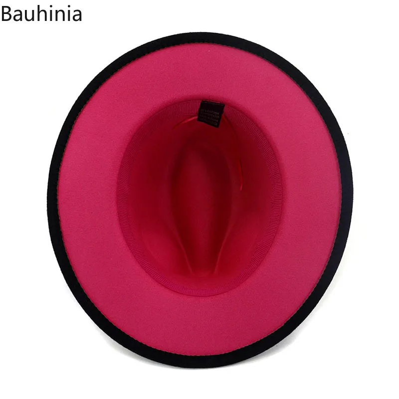 Шляпа в стиле пэчворк для мужчин и женщин элегантная фетровая Федора Панама с