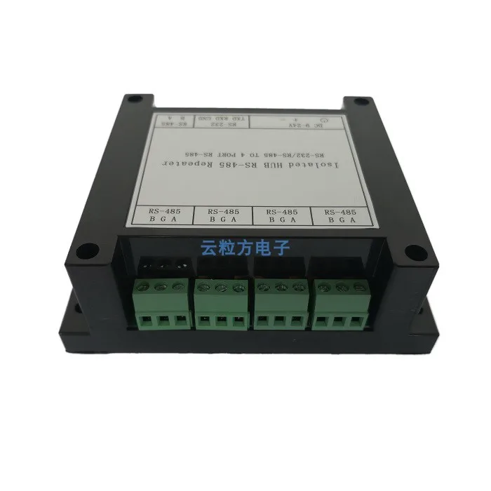 Промышленная фотоэлектрическая изоляция 4-ходовой концентратор RS485 разветвитель