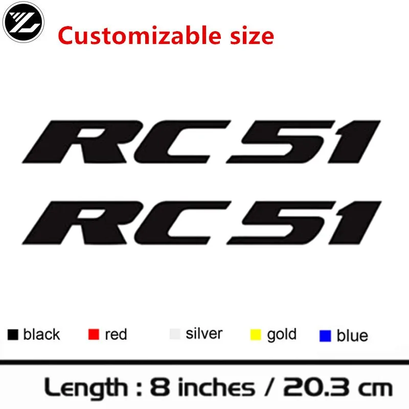 

Motorcycle sticker moto gp body model sticker helmet wind sticker personality Fuel tank sticker for honda RC51