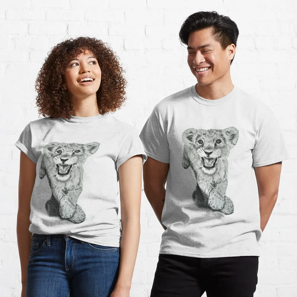 

Tops T Shirt Women Little lion Classic T-Shirt