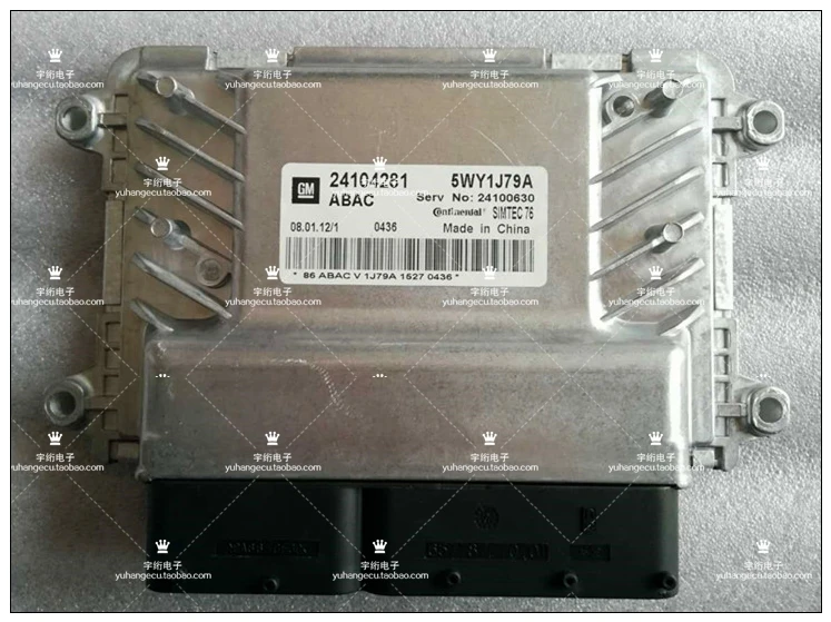 Оригинальная Совершенно новая Автомобильная материнская плата двигателя ECU 24104281