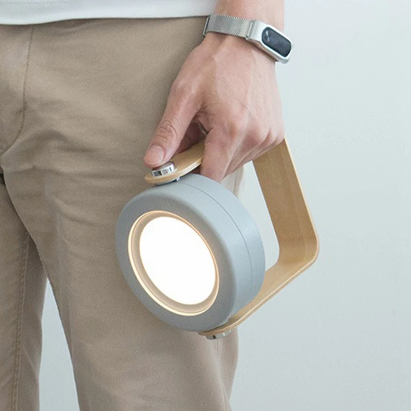 

Foldable Table Lamp,Handle Portable Lantern Light Retractable Folding Led Table Lamp Bedroom Bedside Reading Light