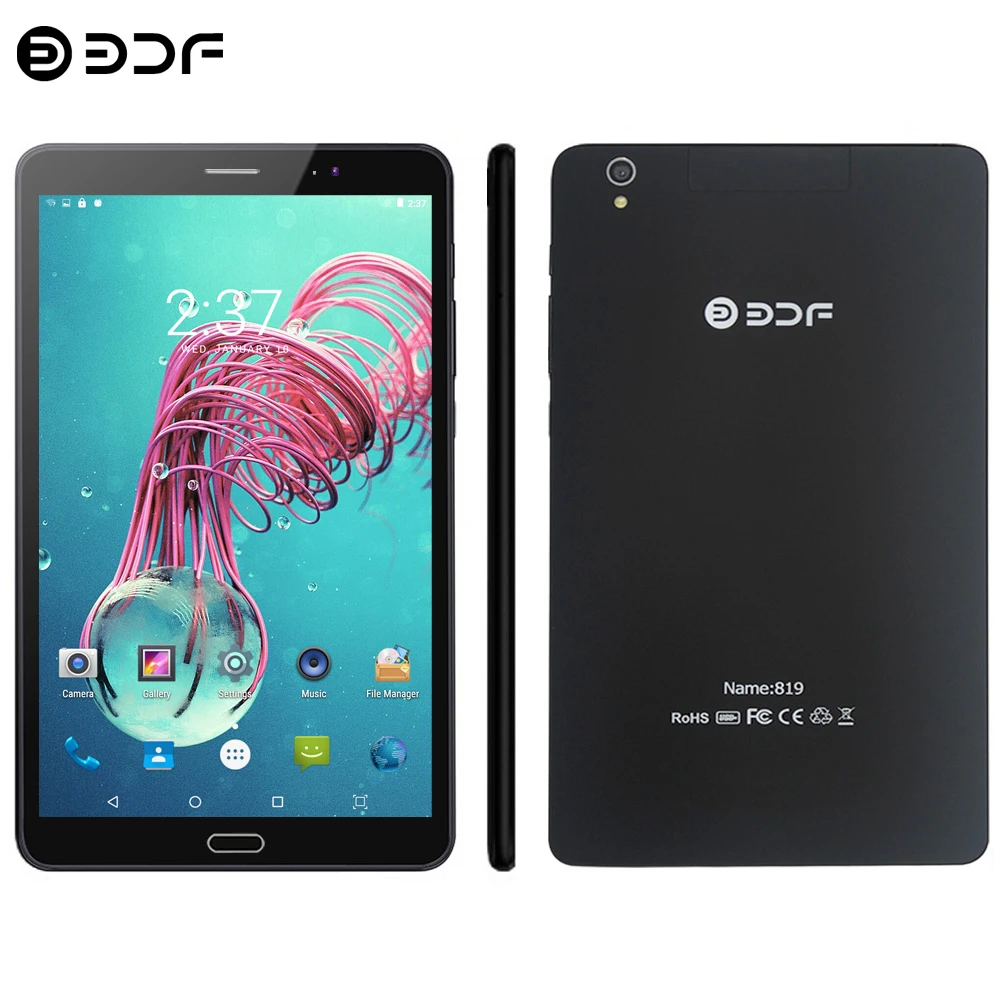 BDF 8 дюймов Android 6 0 планшеты Pc 3g/4G LTE sim карта телефонный звонок четырехъядерный 1280*800
