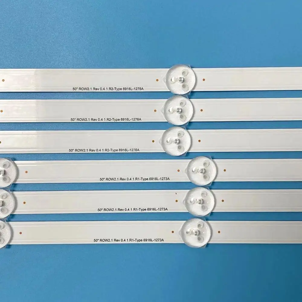 Замена светодиодный подсветка 10 лампы для LG 5" ТВ 50LN5400 50LA620V 6916L-1276A 6916L-1273A 6916L-1272A 6916L-1241A 50LA6208