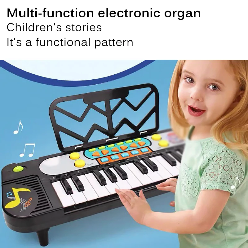 

Educational Music Instrument Toys Child 25 Keys Beginners Musical Keyboard Toy Mini Multifunctional Piano Electronic Piano Gift