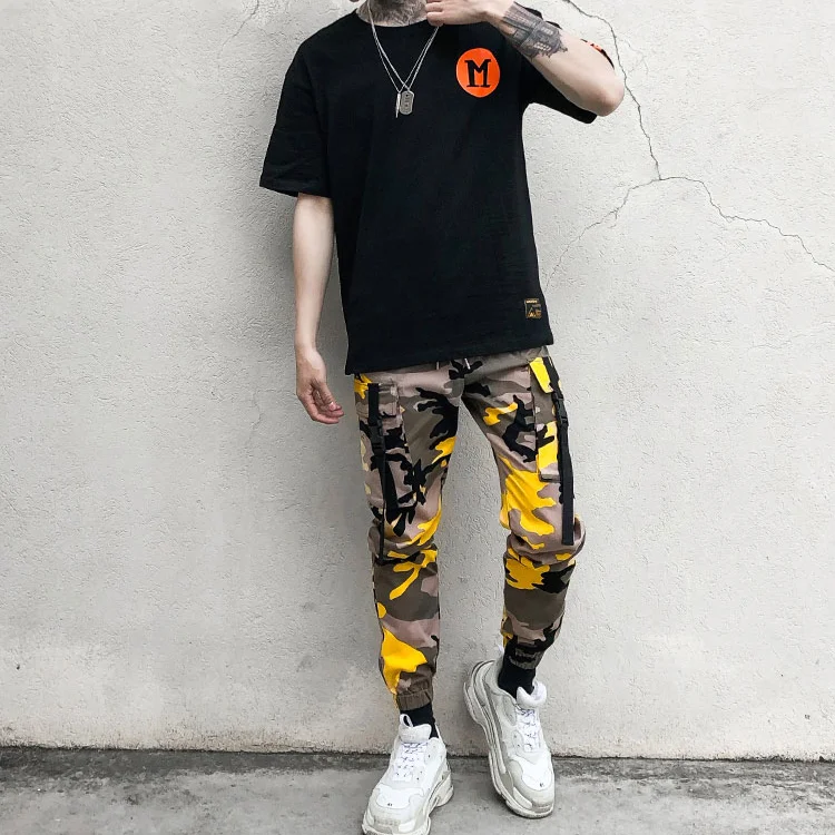 

Men's Letter Print T-shirt 2021 Summer New Loose Casual Sudadera Hombre Hip Hop Mens Tops Clothing Black Short Sleeve Streetwear