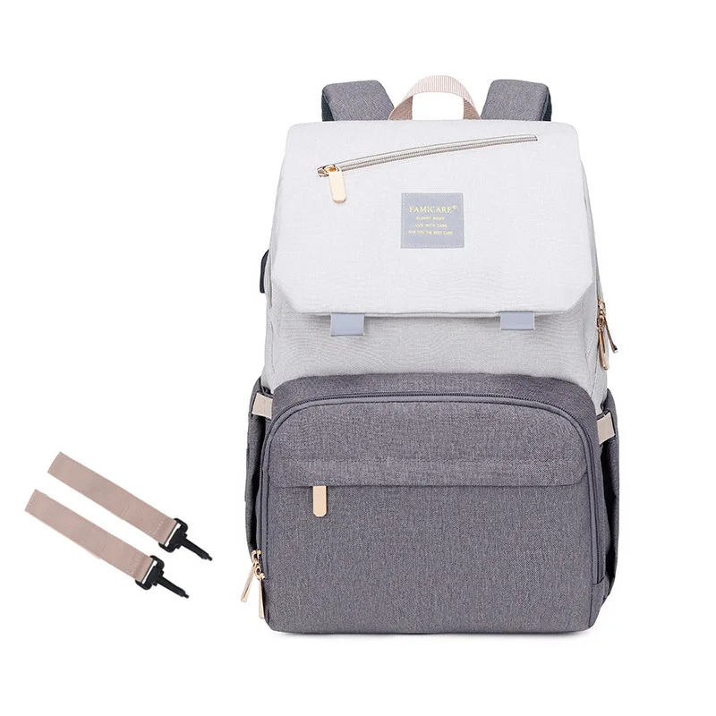 

2021 New Diaper Bag Mummy Maternity Backpack Baby Stroller Knapsack Waterproof Handbag Nursing Nappy Rucksack Kid Going Out Bags