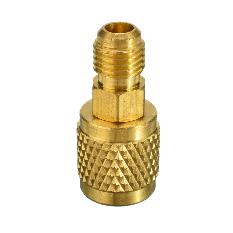 1/4 &quotR410A латунный адаптер Mayitr Male SAE to 5/16&quot Женский зарядный шланг насос для