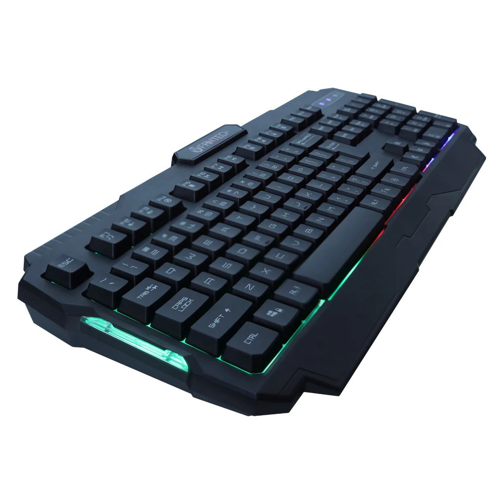 Игровая клавиатура FANTECH K511 игровая с подсветкой USB 104 резиновые колпачки для
