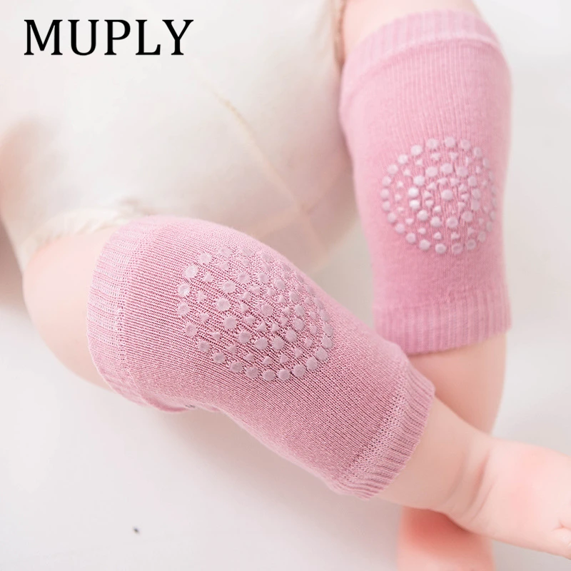

Hot baby knee pads children's leggings knee protectors leg warmers polainas crawling elbow cushion infant toddlers knees protect