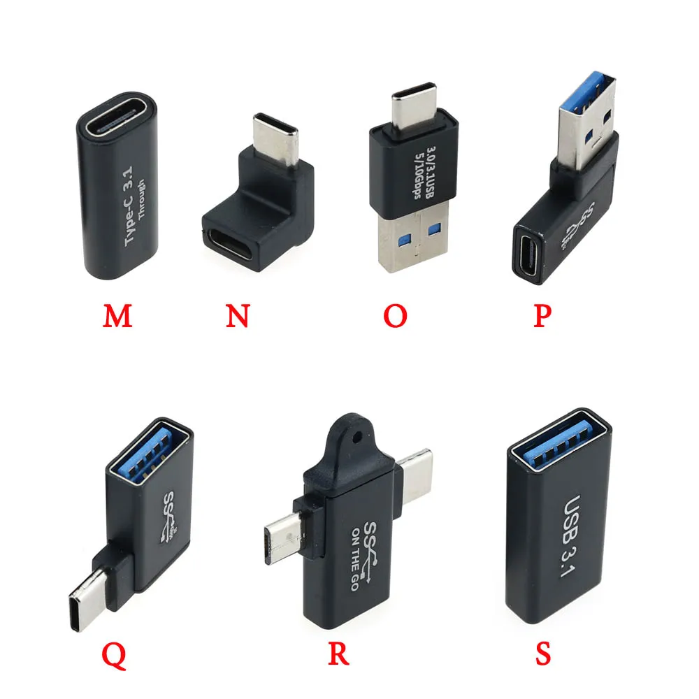 Фото 1 шт. адаптер USB Type C конвертер Папа-мама портативный Micro USB-C для синхронизации 1 шт. адаптер USB Type C конвертер Папа-мама портативный Micro USB-C для синхронизации