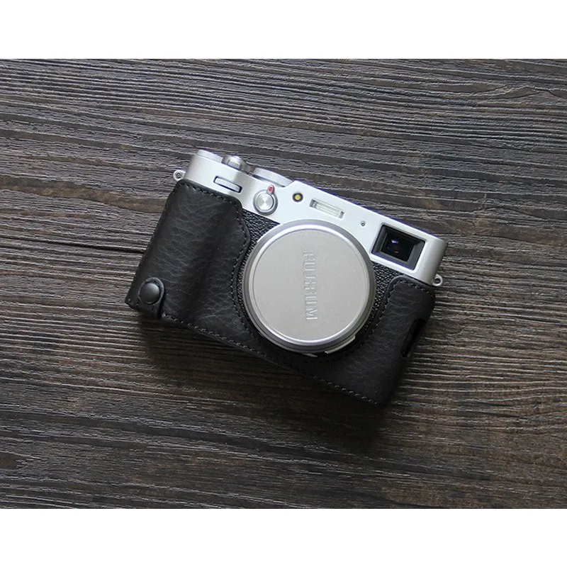 Чехол из воловьей кожи Fuji X100V кожаный чехол X100v защитный для камеры