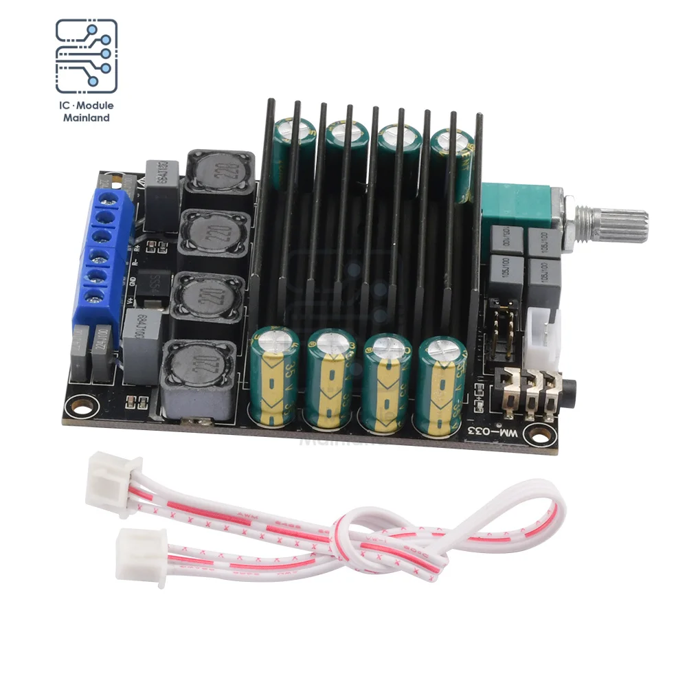 

Digital Amplifier Audio Board TDA7498 Power Audio Amp 2.0 Class D Amplifiers Stereo HIFI amplifier DC12-36V 2*100W