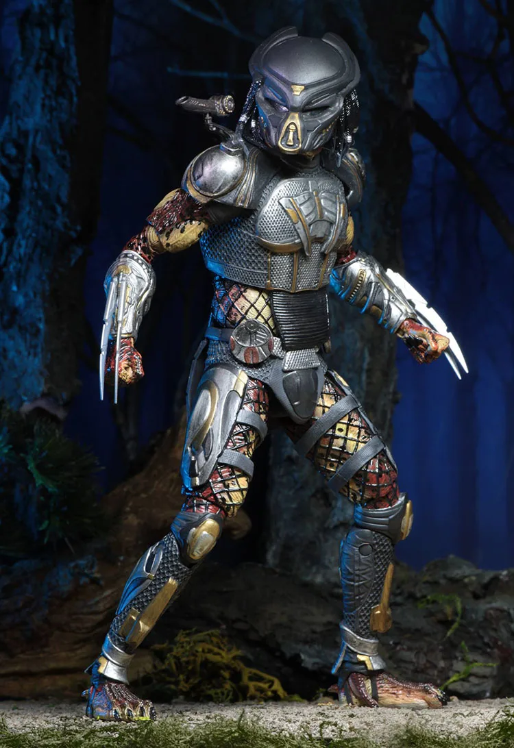 NECA 2шт голова инопланетяне против Хищника конечная скрывающаяся Хищник мноонфазная фигурка ПВХ фигурка Коллекционная подарочные модельные игрушки