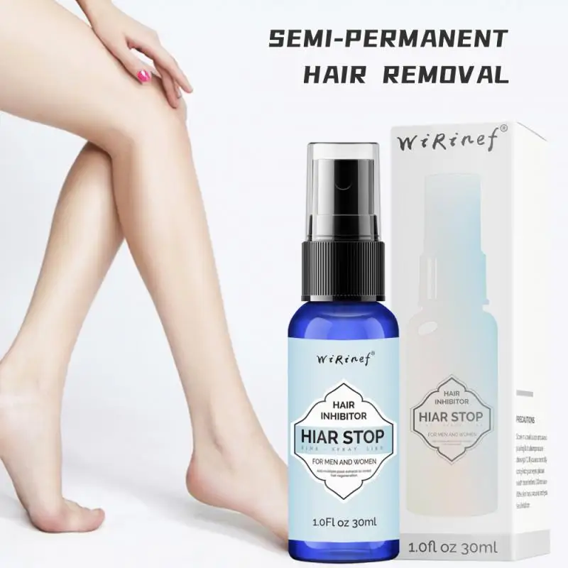 

30ml Hair Removal Spray Non-Irritating Hair Removal Inhibition Skin Smooth Legs Body Armpit Painless Hair Stop Growth Spray