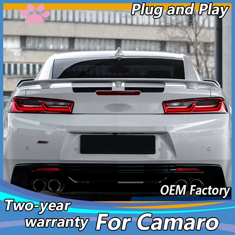 

Car Styling for Chevrolet Camaro 2015-2018 led taillight for Chevrolet Camaro rear lamp Led DRL+Brake+Park+Dynamic turn signal