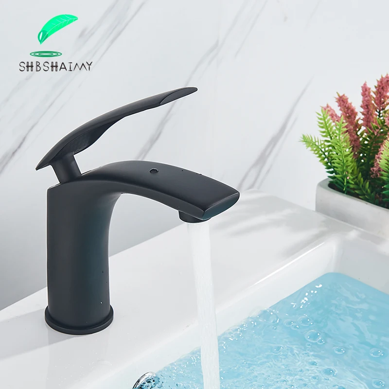 SHBSHAIMY смеситель для раковины ванной комнаты кран с одной ручкой горячей и