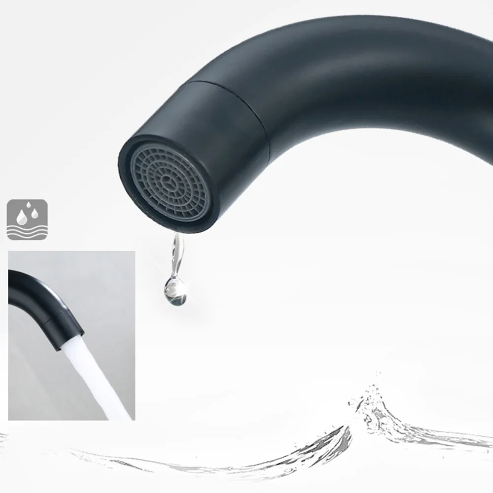 

1Pc Stainless Steel Black Stoving Varnish Rotatable Kitchen Sink