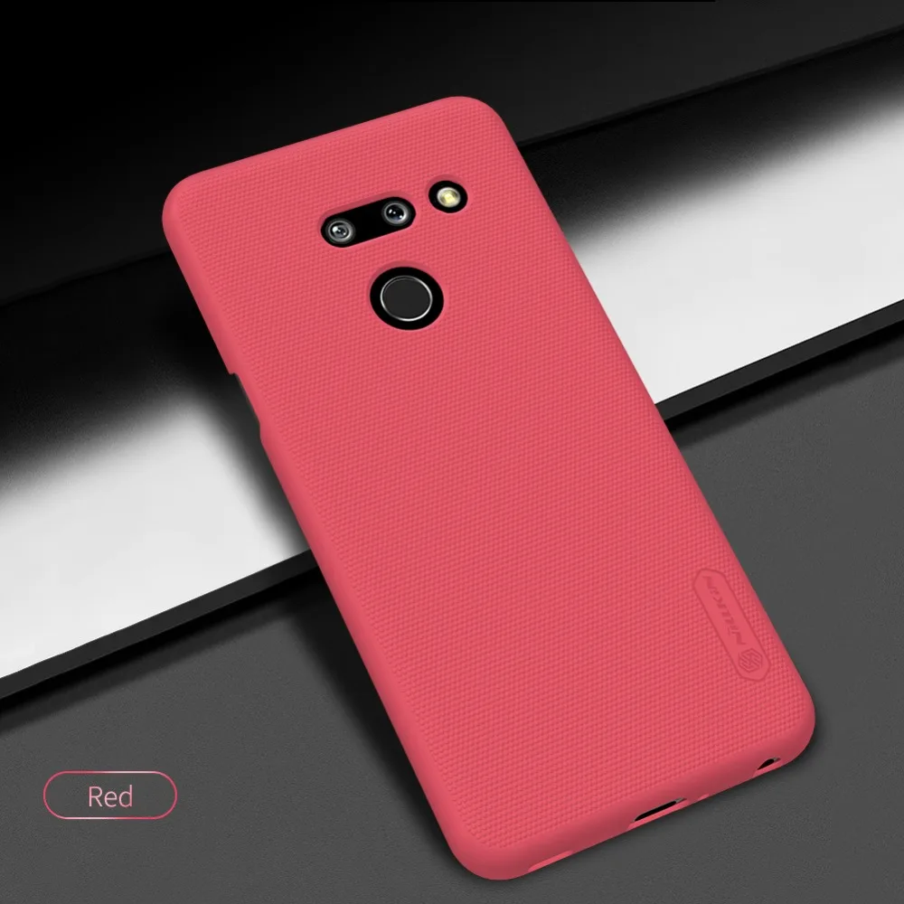 Для LG G7 чехол ThinQ LG G8 чехол ThinQ Nillkin Супер Матовый щит жесткая задняя крышка из ПК чехол для LG V40 ThinQ чехол для телефона