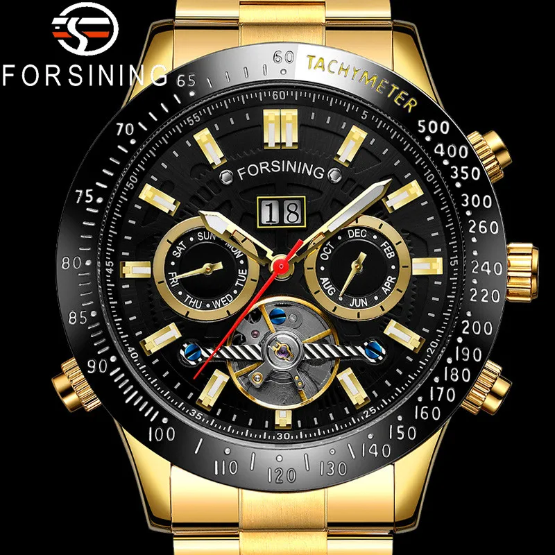 Часы наручные FORSINING Мужские автоматические механические спортивные брендовые