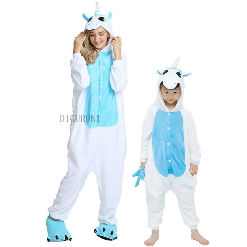 Комбинезон для взрослых пижама с Львом тигром оленем лисой единорогом ститчем