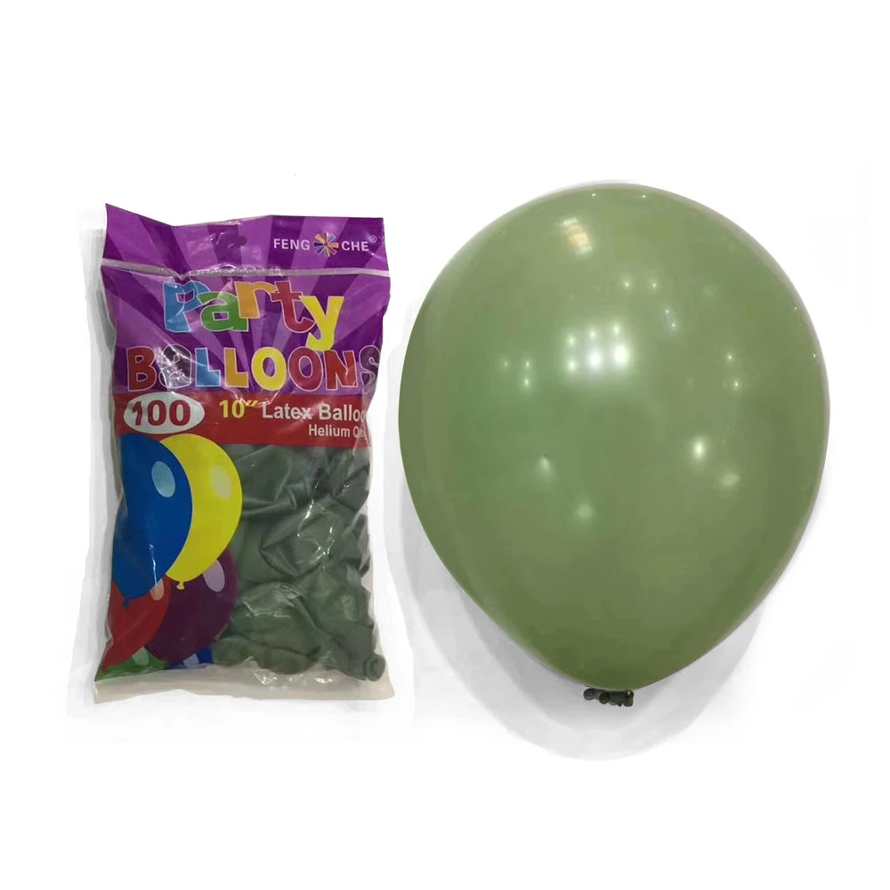 137 шт. авокадо зеленый шар гирлянда арочный Комплект Зебра латексных воздушных