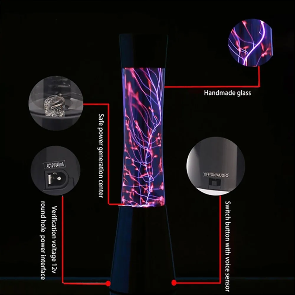 Ma Thuật Plasma Đèn Mới Lạ Đèn Ngủ Điều Khiển Cảm Ứng Trẻ Em Trang Trí Phòng Ngủ Huyết Tương Bóng Đèn Đảng Ngày Lễ Quà Tặng Trang Trí Nhà