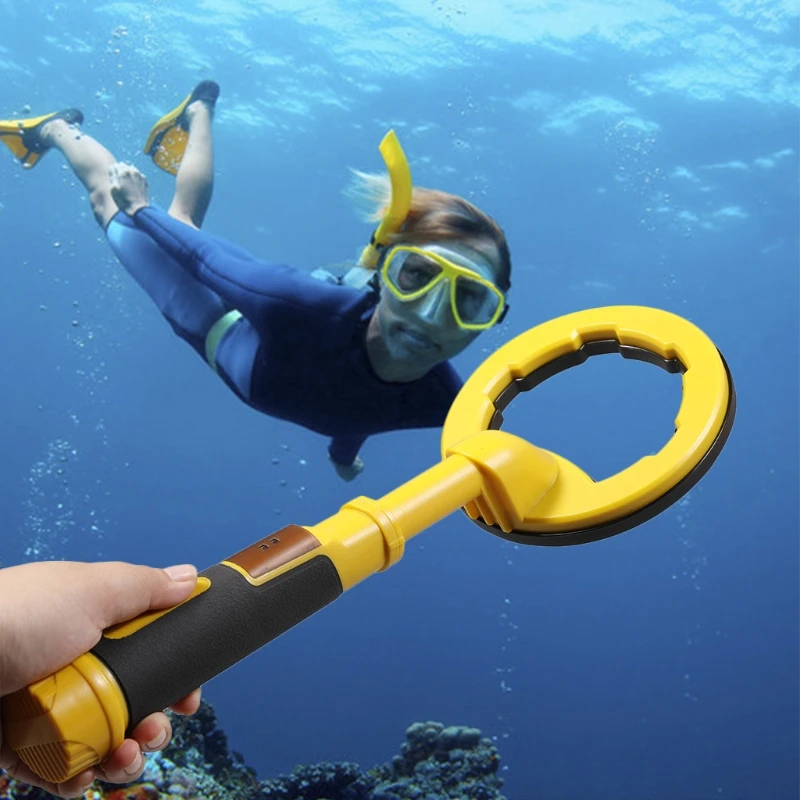 

2 In 1 Underwater Detector Pinpointer Pulse Dive Metal Detector Portable Metal Detector IP68 Waterproof Handhold