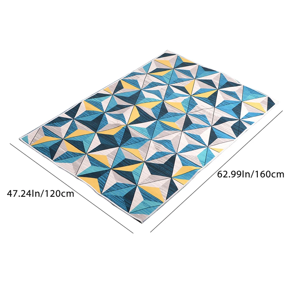 

Thick Carpet Rug Decorative Living Room Area Rug Geometric Pattern Carpet for Home Room Bedroom Floor Carpet mat Rugs Soft