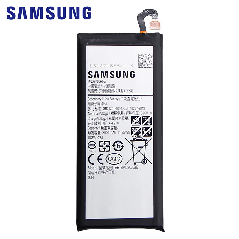 original samsung battery for galaxy a5 2017 a520 a520f a7 2017 a720 sm a720 a720f a3 2017 a320 a320y a320fl phone batteries free global shipping