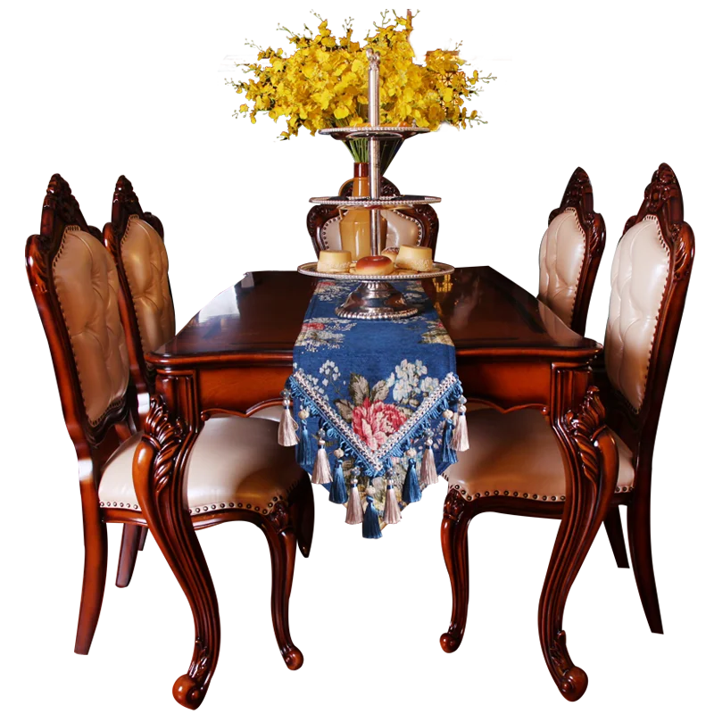 Роскошные утолщенные дорожки SBB из синели в пасторальном деревенском стиле