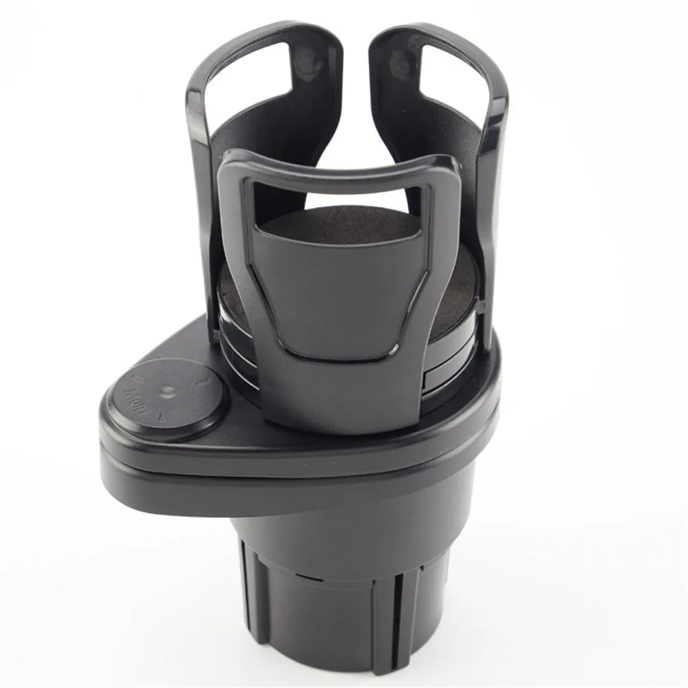 

Car Beverage Holder Can Rotate Double Deck Car Beverage Bottle Cup Holder Water Bottle Holder Coffee Beverage Holder Auto Parts