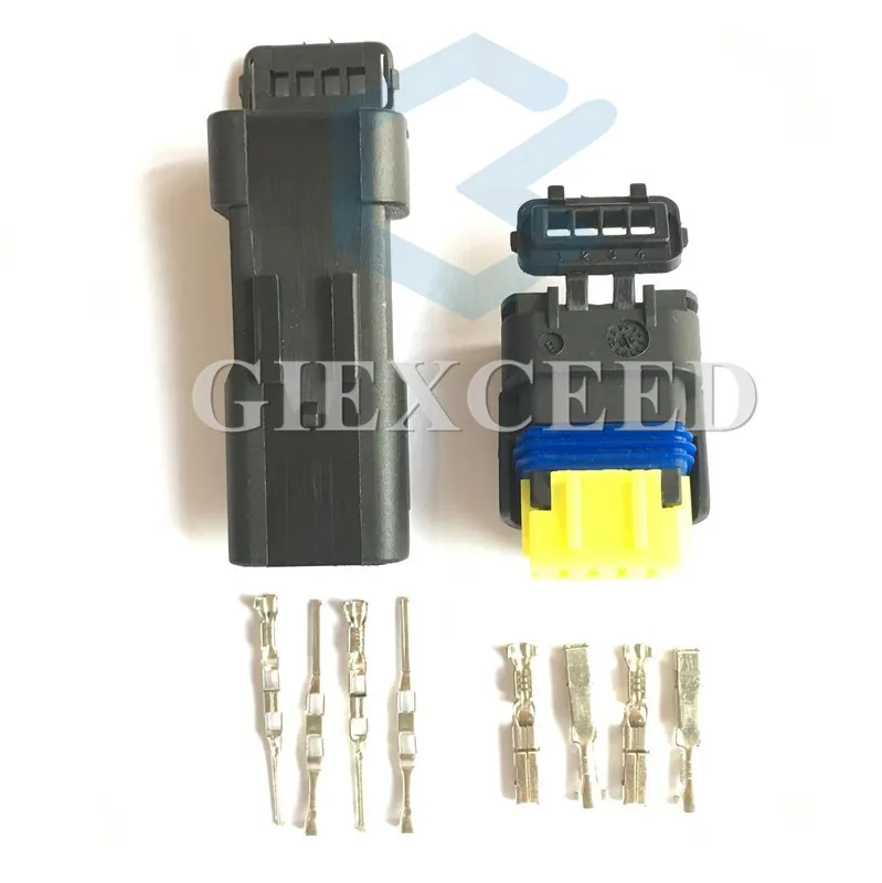 1 компл. 4 контакта 211PC042S4021 211PL042S0049 водонепроницаемая автомобильная электрическая