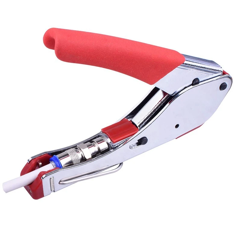 Набор инструментов для сжатия Rg59 Rg6 коаксиальный обжимной инструмент с двойными