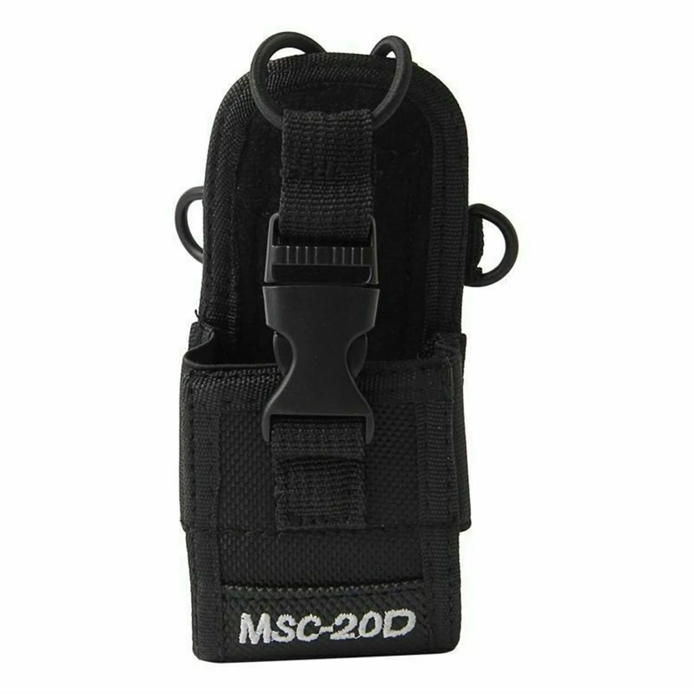 

Portable Storage Camping Walkie Talkie Bag Universal Case Nylon Pouch Pocket Holder Adjustable Outdoor Sports Protective Hanging