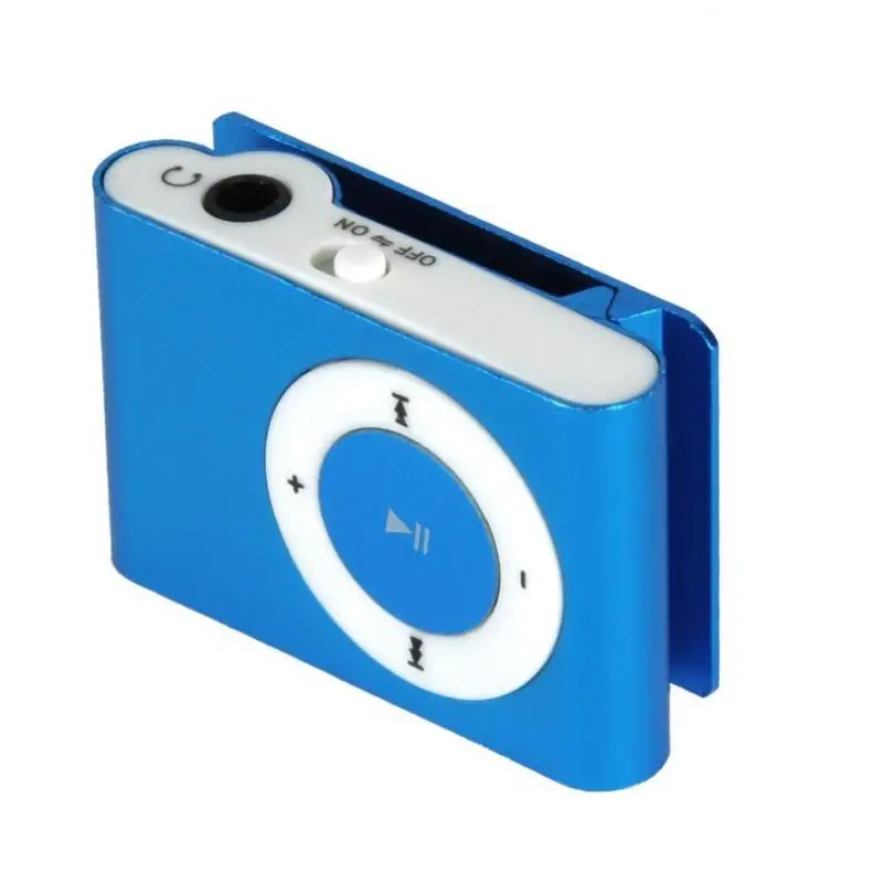 

MP3 Music Media Player Universal Portable Mini Clip USB Without Screen Support Micro SD TF Card Walkman Music playing With FM