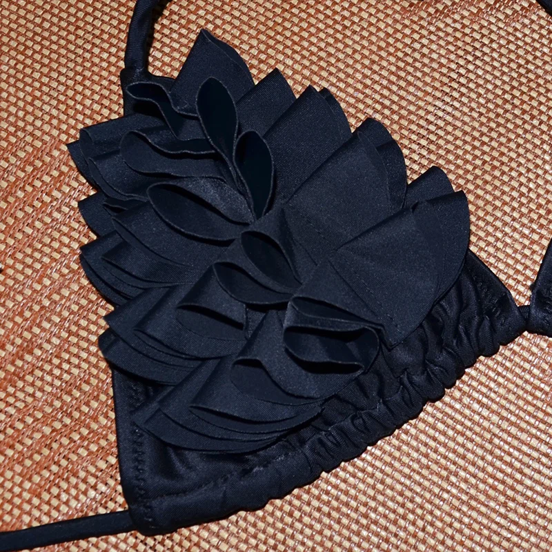 Женский сексуальный комплект бикини женский купальник Раздельный из двух частей