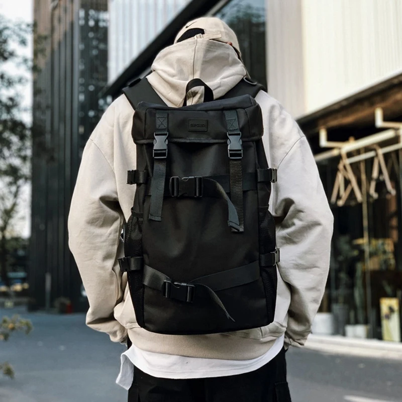 

Fashion Backpack Men and Women Large Capacity School Bag Oxford Youth School Bag Unisex Backpack