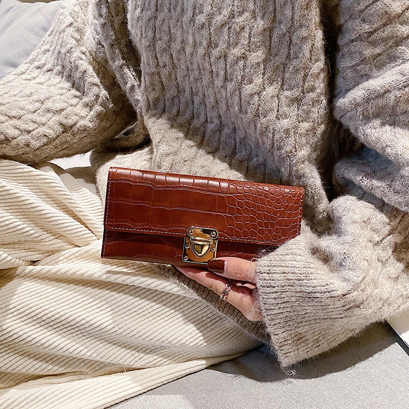 

Long Wallet Women Purses Tassel Fashion Coin Purse Card Holder Wallets Female High Quality Clutch Money Bag PU Leather Wallet