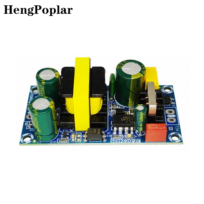 

AC-DC 12V2A 24W Switching Power Supply Module Bare Circuit 100-265V to 12V 2A Board for Replace/Repair 24V1A