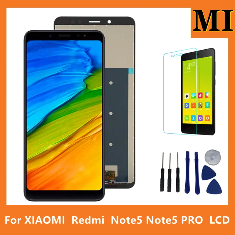 

Original For Xiaomi Redmi Note 5 Redmi Note 5 Pro LCD Display 5.99"Touchscreen Digitizer with Frame