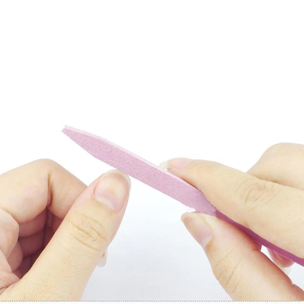 

2pcs Double-sided Nail Files Manicure Nail Buffers Sanding Blocks Nail Pedicure Tools)