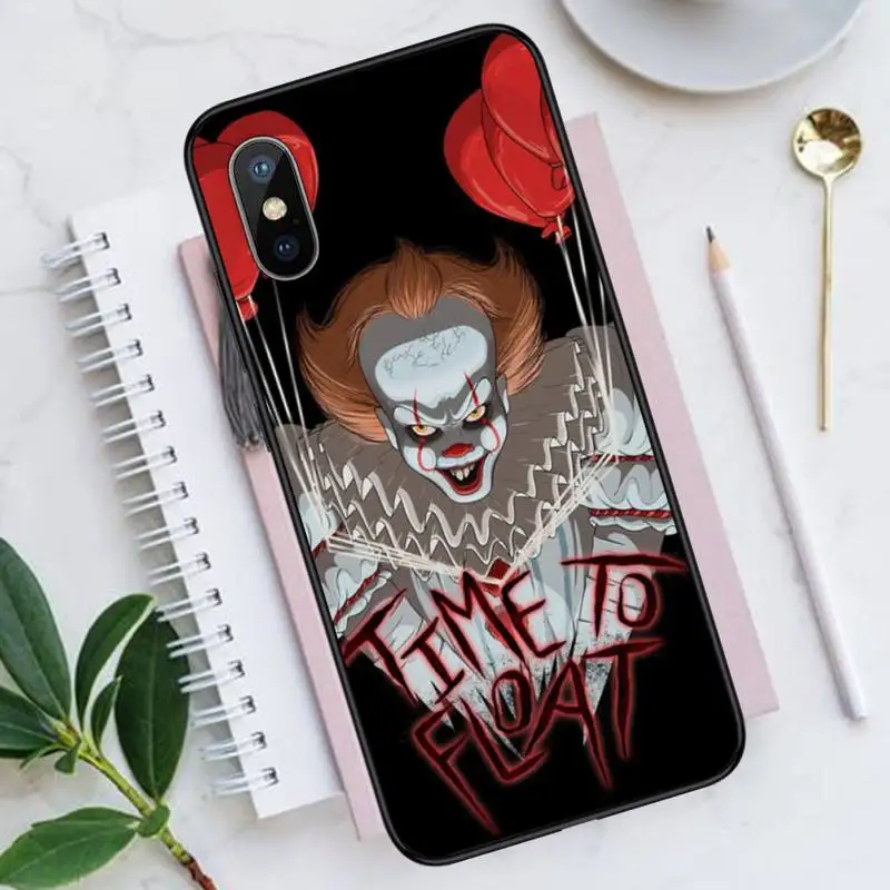 

Pennywise Clown Pattern Phone Case for iPhone 11 12 pro XS MAX 8 7 6 6S Plus X 5S SE 2020 XR Luxury brand shell funda coque