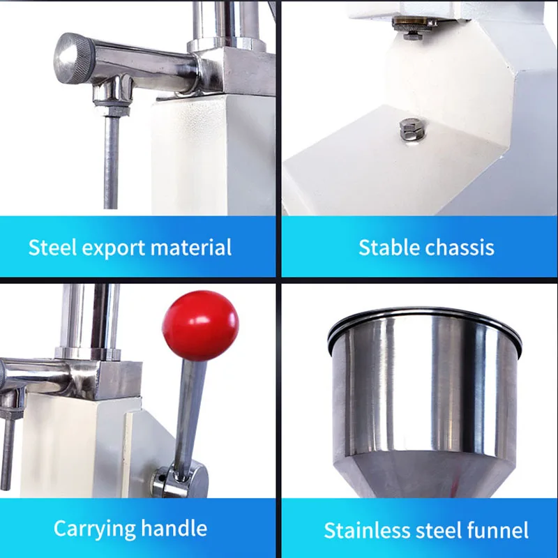 COMOPEZ 5 50 мл Ручной вертикальный количественного крем машина для наполнения кремом