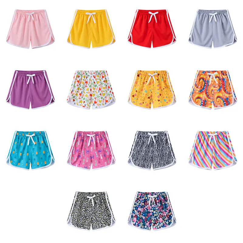 

Summer Shorts for Girls Cartoon Print Kids Clothes Boys Shorts Cotton Children Clothing Girls Pants 3-7 Years